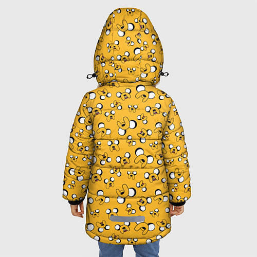 Зимняя куртка для девочки Джейк / 3D-Красный – фото 4