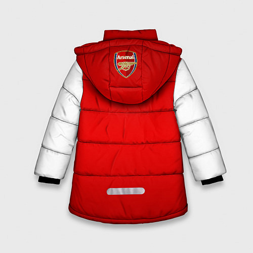 Зимняя куртка для девочки Arsenal / 3D-Черный – фото 2