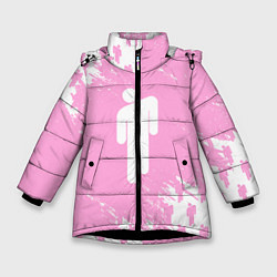 Зимняя куртка для девочки Billie Eilish: Pink Style