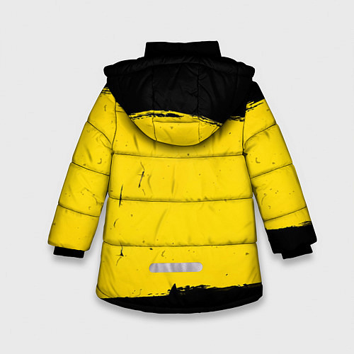 Зимняя куртка для девочки Billie Eilish / 3D-Черный – фото 2