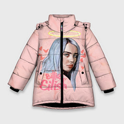 Куртка зимняя для девочки Billie Eilish, цвет: 3D-черный