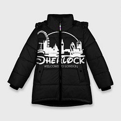 Зимняя куртка для девочки Sherlock