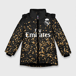 Зимняя куртка для девочки Real Madrid 4-th 19-20