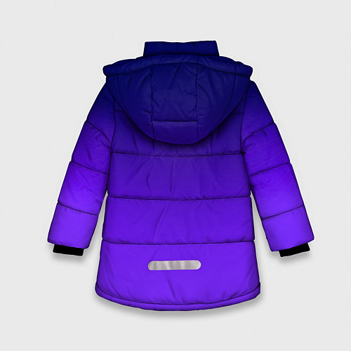 Зимняя куртка для девочки Brawl Stars Leon / 3D-Черный – фото 2