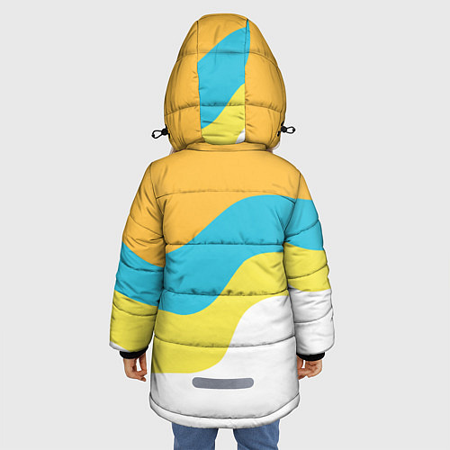 Зимняя куртка для девочки Adventure Time / 3D-Светло-серый – фото 4