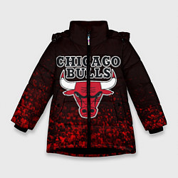 Зимняя куртка для девочки CHICAGO BULLS