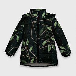 Зимняя куртка для девочки Геометрия в природе
