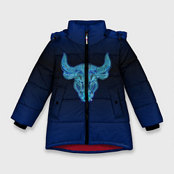 Зимняя куртка для девочки Знаки Зодиака Телец