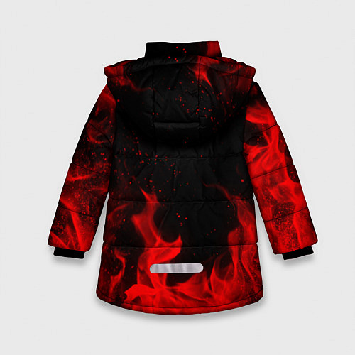 Зимняя куртка для девочки RESIDENT EVIL 3 / 3D-Черный – фото 2