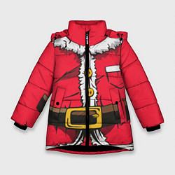Зимняя куртка для девочки Санта