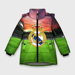 Зимняя куртка для девочки FC Real Madrid