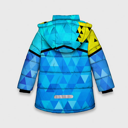 Зимняя куртка для девочки DETROIT: BECOME HUMAN / 3D-Черный – фото 2