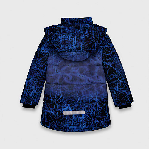 Зимняя куртка для девочки DETROIT:BECOME HUMAN / 3D-Черный – фото 2
