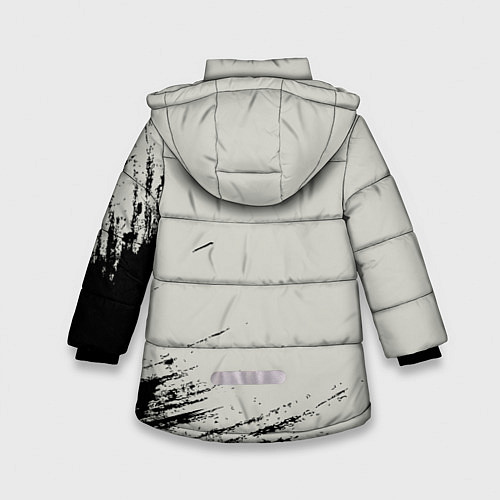 Зимняя куртка для девочки Kyokushinkai Karate / 3D-Черный – фото 2
