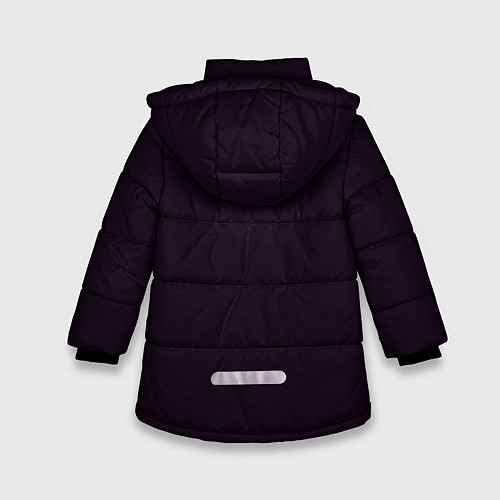Зимняя куртка для девочки Archer / 3D-Черный – фото 2