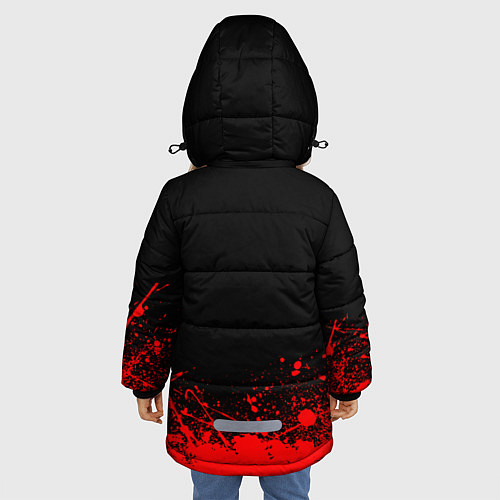 Зимняя куртка для девочки АРИЯ / 3D-Светло-серый – фото 4