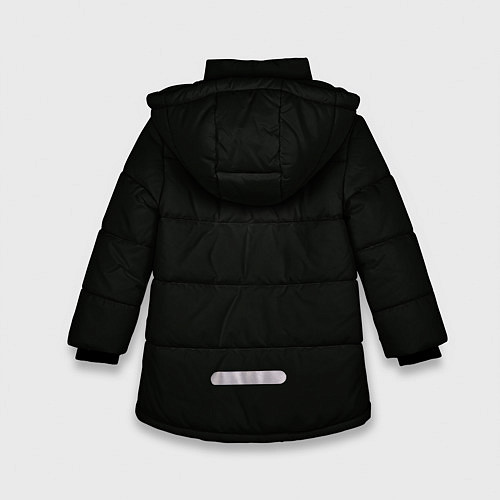 Зимняя куртка для девочки Sally face / 3D-Черный – фото 2