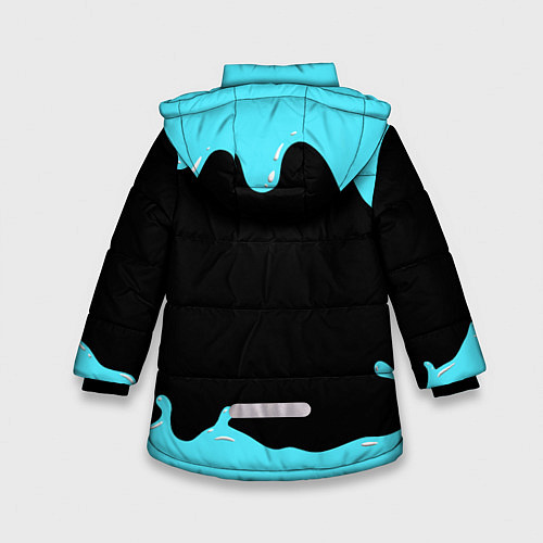 Зимняя куртка для девочки BRAWL STARS BIBI / 3D-Черный – фото 2