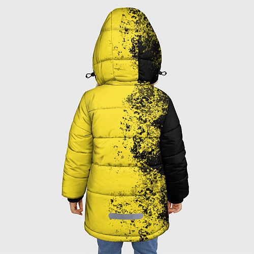 Зимняя куртка для девочки Brawl Stars SALLY LEON / 3D-Красный – фото 4