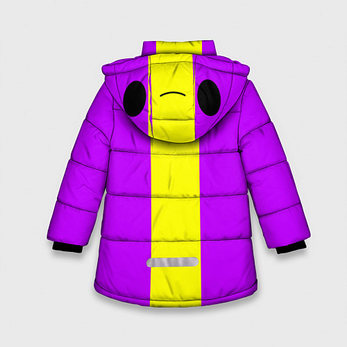 Зимняя куртка для девочки Brawl Stars Roblox / 3D-Черный – фото 2