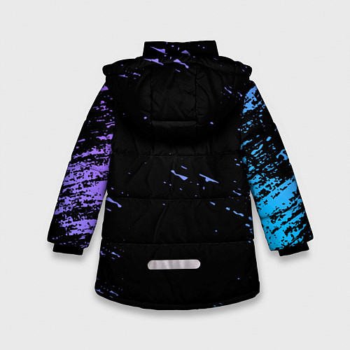 Зимняя куртка для девочки BRAWL STARS BIBI / 3D-Черный – фото 2