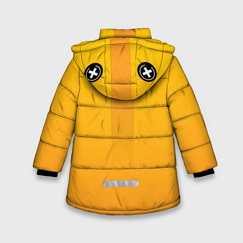 Зимняя куртка для девочки BRAWL STARS SALLY LEON / 3D-Черный – фото 2