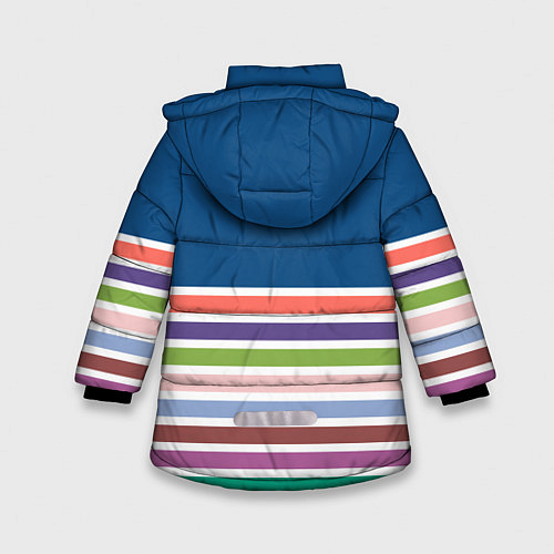 Зимняя куртка для девочки Pantone цвет года с 2012 по 2020 гг / 3D-Черный – фото 2