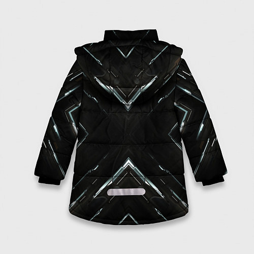 Зимняя куртка для девочки BRAWL STARS CROW / 3D-Черный – фото 2