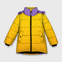 Куртка зимняя для девочки BRAWL STARS SHIBA NITA, цвет: 3D-черный