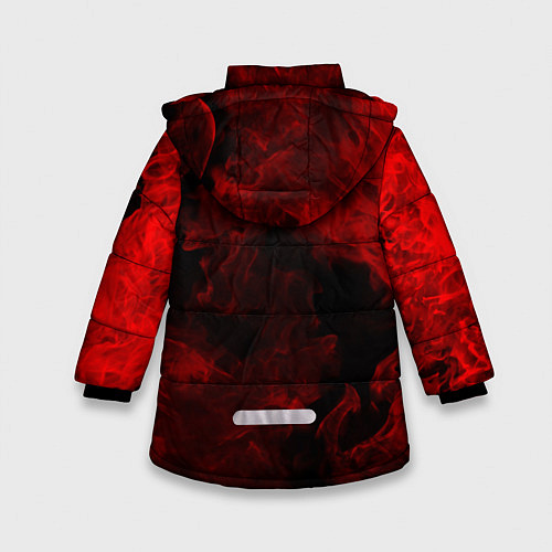 Зимняя куртка для девочки LINKIN PARK / 3D-Черный – фото 2