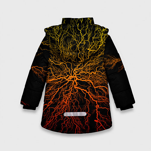 Зимняя куртка для девочки Apex Legends Caustic Main / 3D-Черный – фото 2