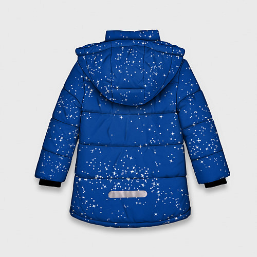 Зимняя куртка для девочки NASA / 3D-Черный – фото 2