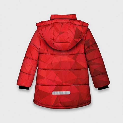 Зимняя куртка для девочки Иди до конца / 3D-Черный – фото 2