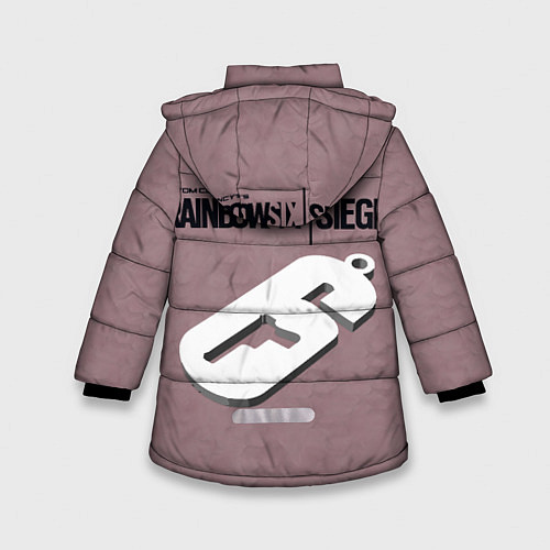 Зимняя куртка для девочки Smoke R6s / 3D-Черный – фото 2