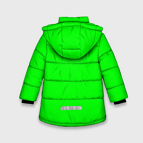 Зимняя куртка для девочки Terraria / 3D-Черный – фото 2