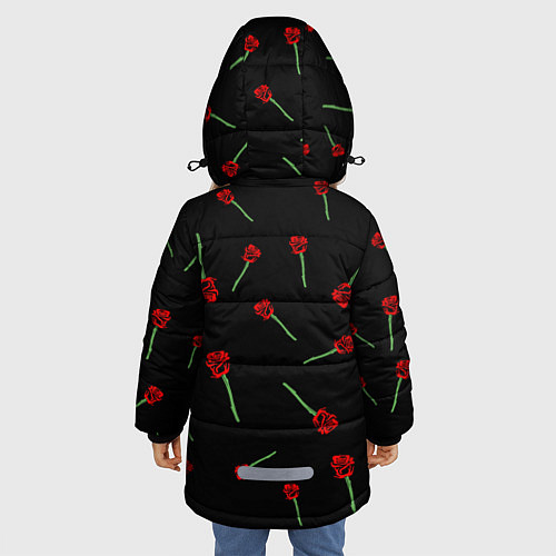 Зимняя куртка для девочки Payton Moormeier / 3D-Красный – фото 4