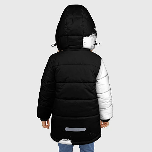Зимняя куртка для девочки Конор МакГрегор / 3D-Красный – фото 4