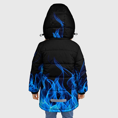 Зимняя куртка для девочки DETROIT: BECOME HUMAN / 3D-Светло-серый – фото 4