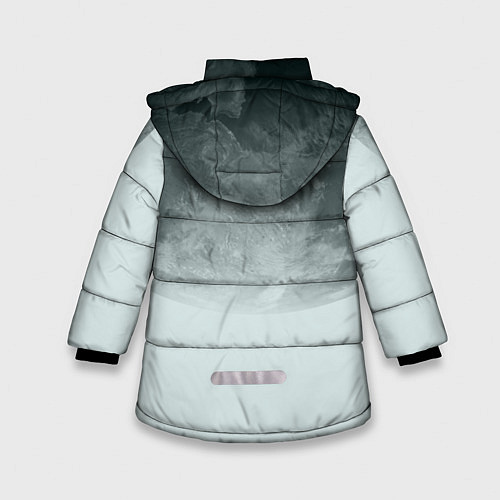 Зимняя куртка для девочки Power of the Atlas / 3D-Черный – фото 2