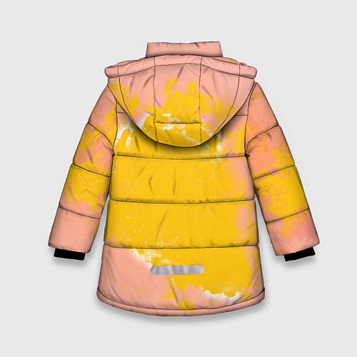 Зимняя куртка для девочки Lil Peep / 3D-Черный – фото 2