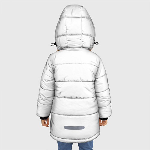 Зимняя куртка для девочки Лев / 3D-Красный – фото 4