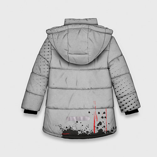 Зимняя куртка для девочки Handball / 3D-Черный – фото 2
