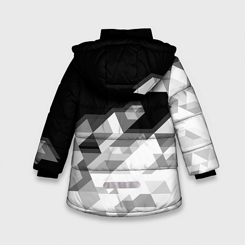 Зимняя куртка для девочки BMW / 3D-Черный – фото 2