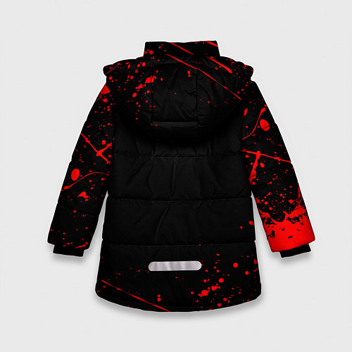 Зимняя куртка для девочки Three Days Grace / 3D-Черный – фото 2