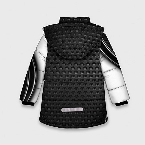 Зимняя куртка для девочки MERCEDES-BENZ / 3D-Черный – фото 2