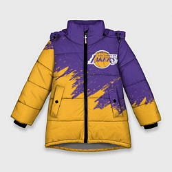 Зимняя куртка для девочки LA LAKERS