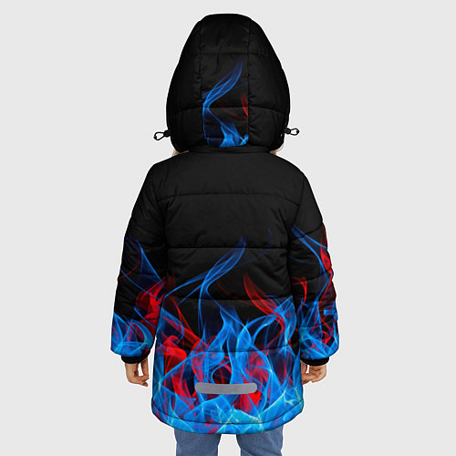 Зимняя куртка для девочки EMINEM / 3D-Красный – фото 4