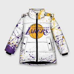 Зимняя куртка для девочки LA LAKERS