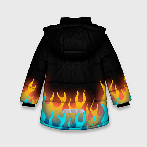 Зимняя куртка для девочки BRAWL STARS MAX / 3D-Черный – фото 2