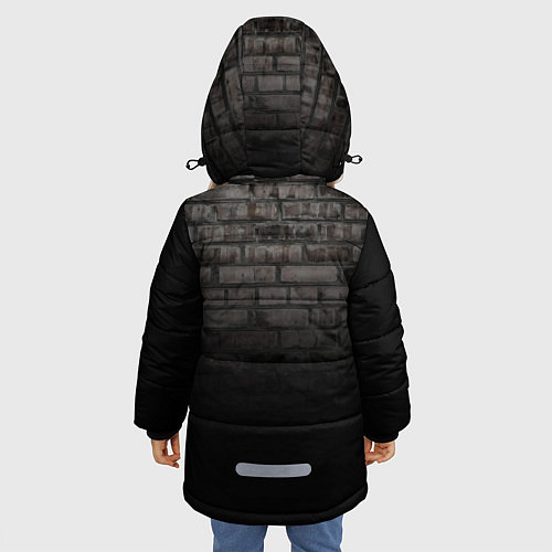 Зимняя куртка для девочки Armrestling / 3D-Красный – фото 4